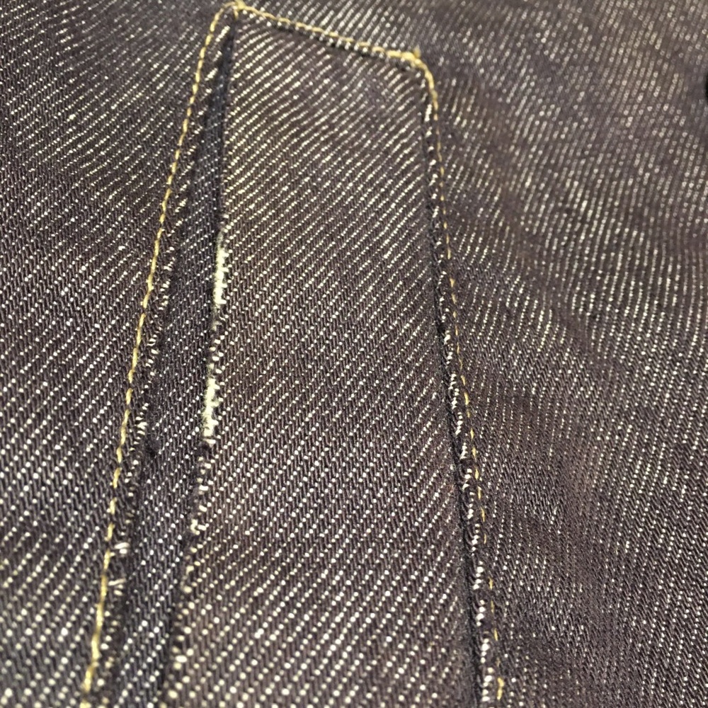 Gap Dark Denim Button Coat - image 7